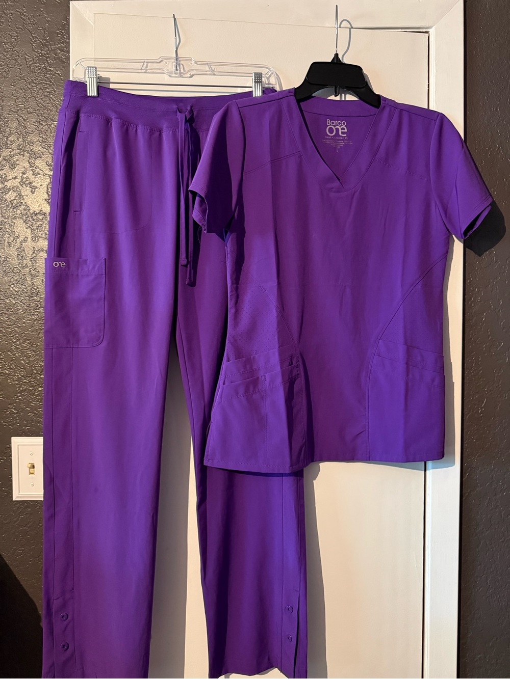 Barco Uniforms Women's Scrub Set in Purple